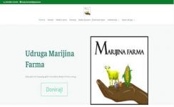Udruga Marijina Farma – Dizajn web stranice, CMS sustav, optimizacija